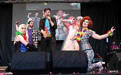Reykjavik Pride 2017 stage show