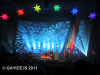 Reykjavik Gay Pride 2011, Opening ceremony