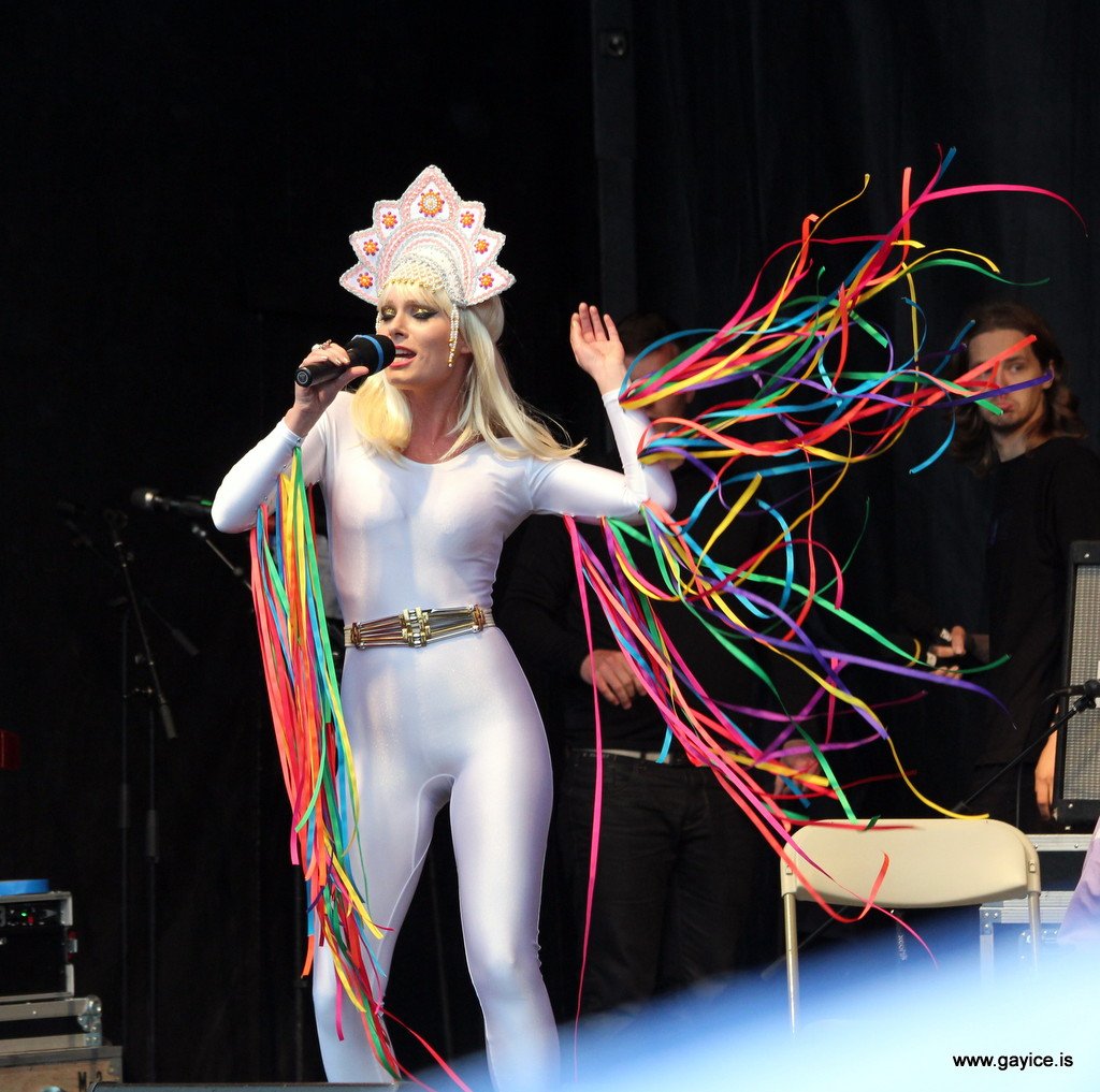 Reykjavik Gay Pride Stage show 2012