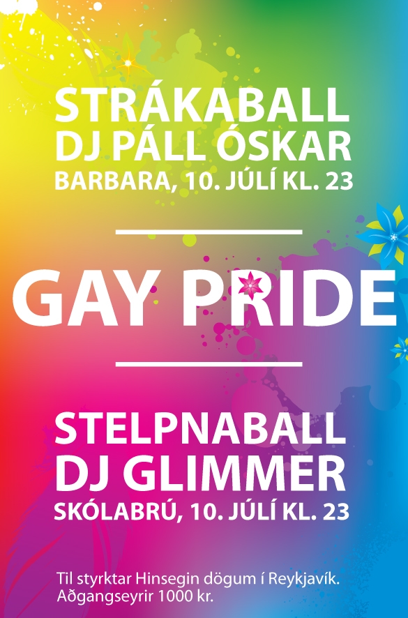 Reykjavik Gay Pride benefit dances